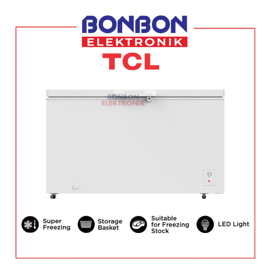 TCL Chest Freezer 450 Liter TCF - 450YID / TCF 450YID Freezer Box