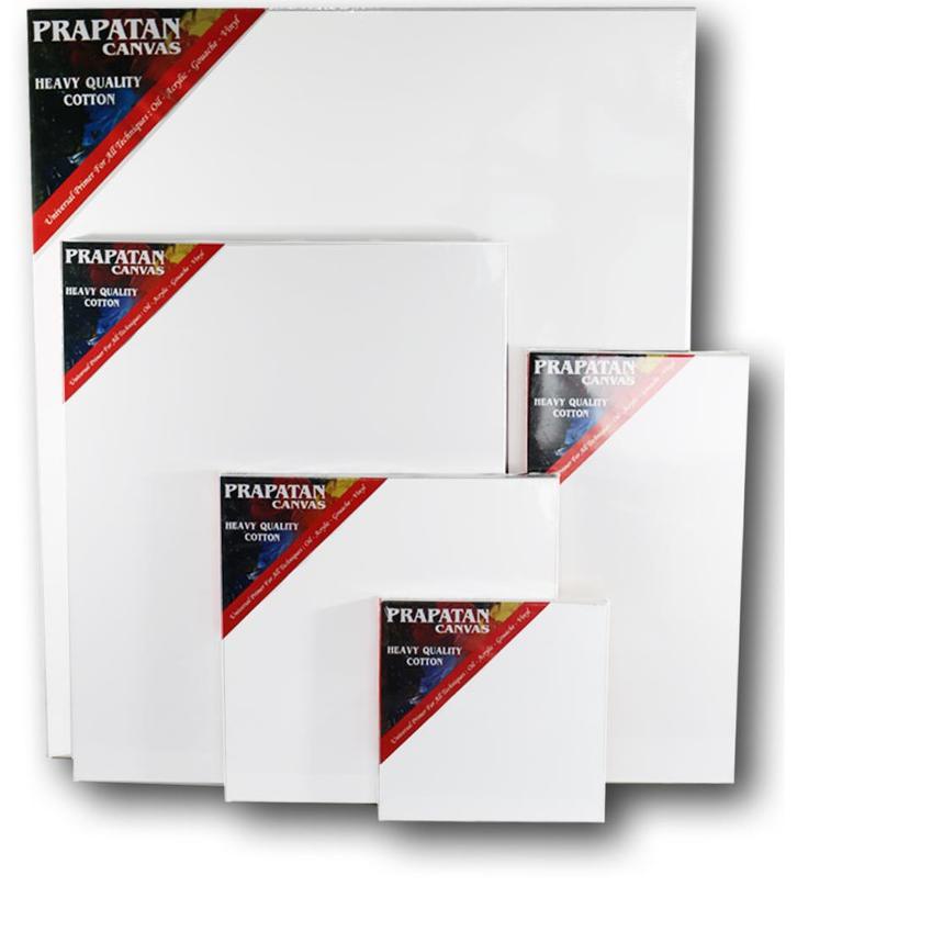 

Promo⭐✔️-Kanvas lukis prapatan + spanram (20X40cm)