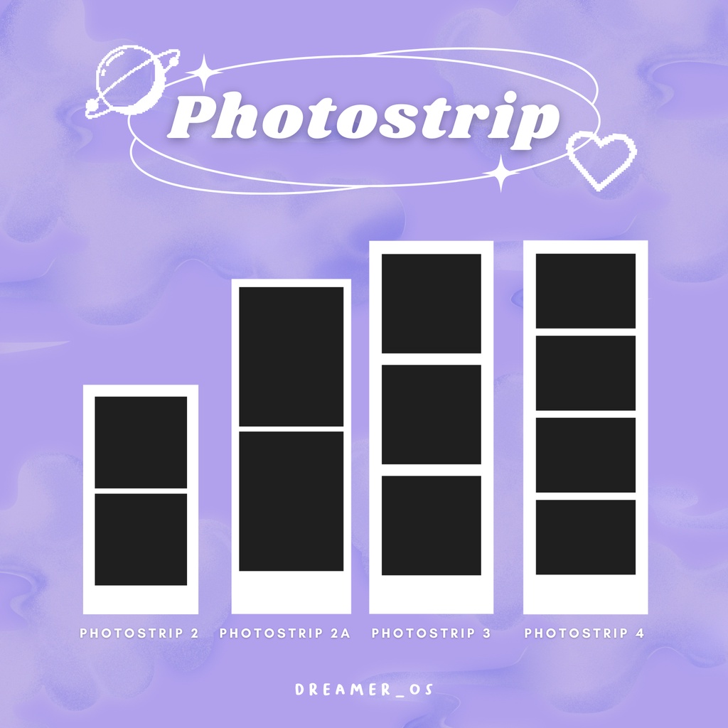 Cetak Polaroid Strip / Photostrip (GAK PO)