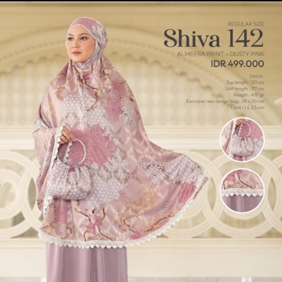 mukenah tatuis  shiva 142 mukena wanita dewasa