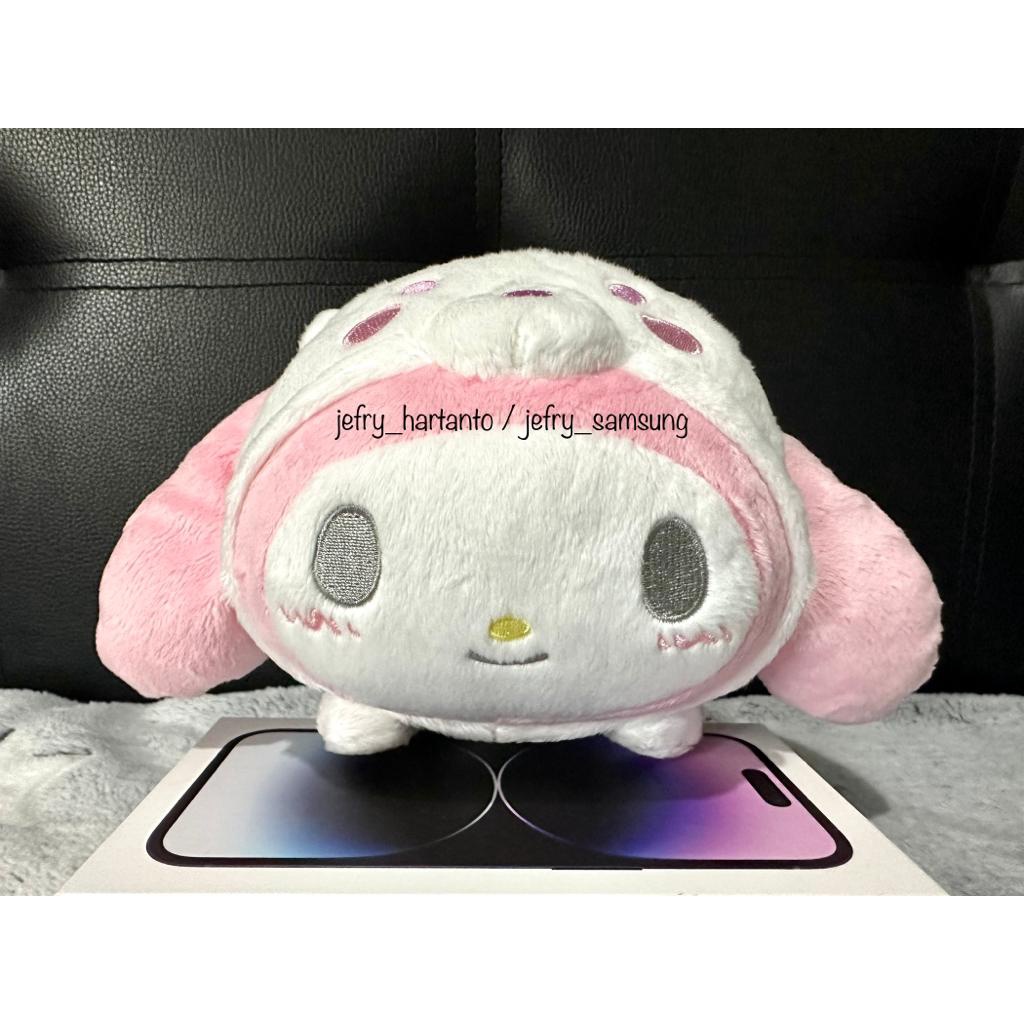 Toreba Boneka Import My Melody Original Sanrio Jepang Ice Friends Seal Costume Kostum Anjing Laut Pl
