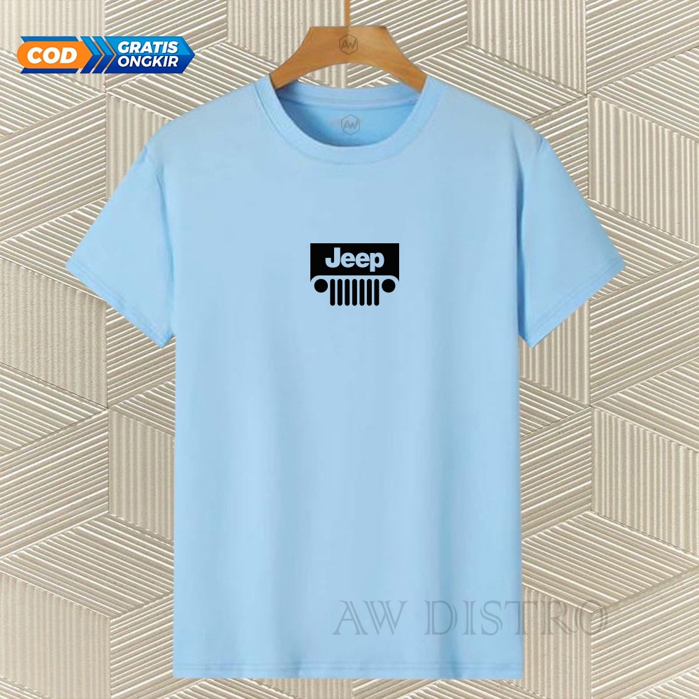 COD Baju Kaos Distro J3p Text Hitam Premium Quality Lengan Pendek