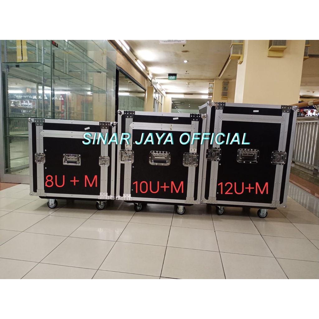BOX HARDCASE 16U PLUS MIXER HARDCASE 12U PLUS MIXER HARDCASE 10U HARDCASE 8U HARDCASE 6 U PLUS MIXER