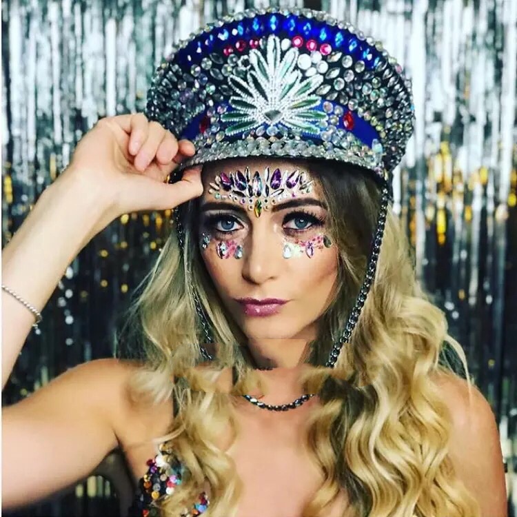 FACE JEWEL RHINESTONE MANIK MANIK STIKER WAJAH 3D FACE STICKER CRYSTAL DIAMOND FACE ART TATTO PARTY MAKEUP PESTA COSPLAY