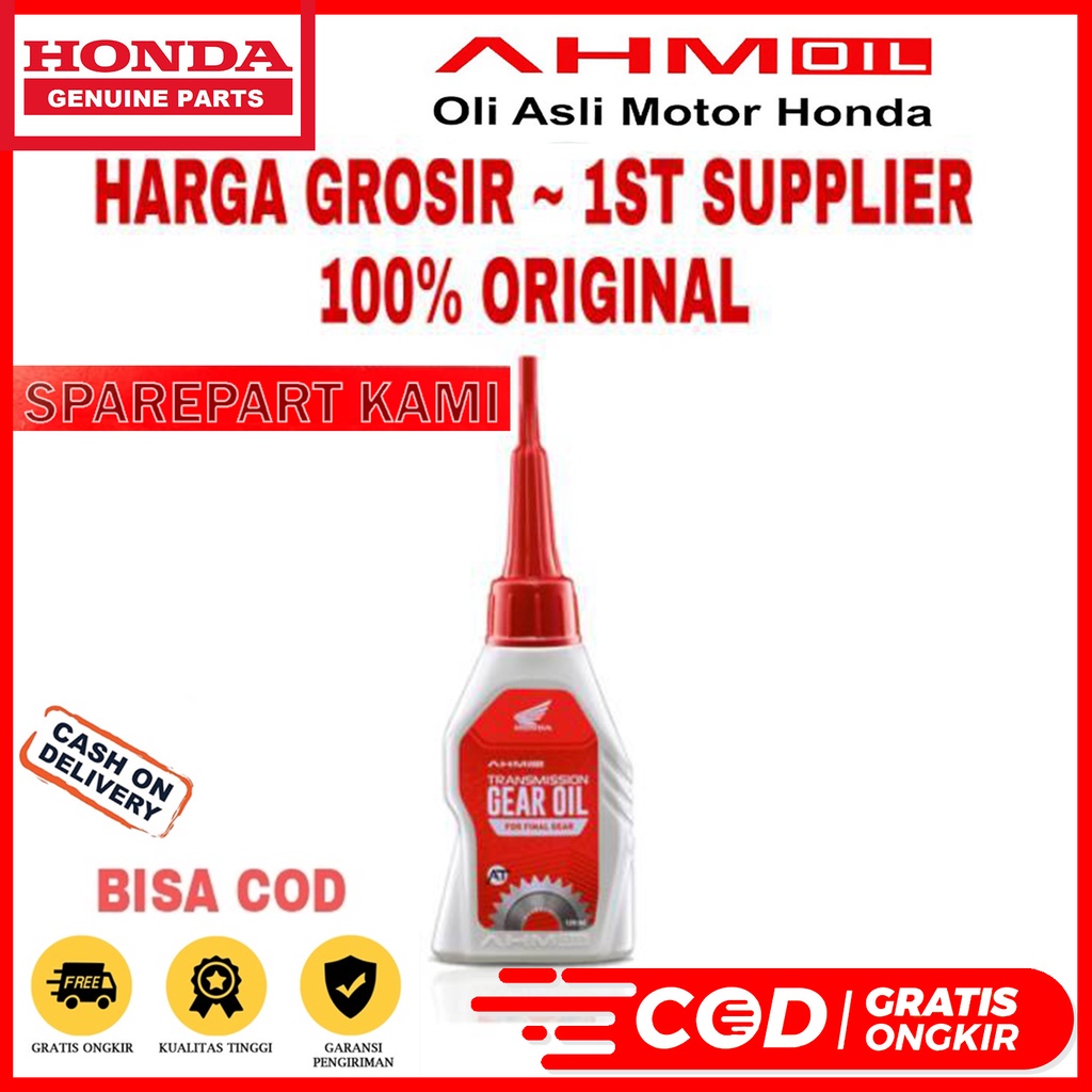 OLI GARDAN AHM HONDA MATIC 120 ML ORIGINAL ASLI ORI