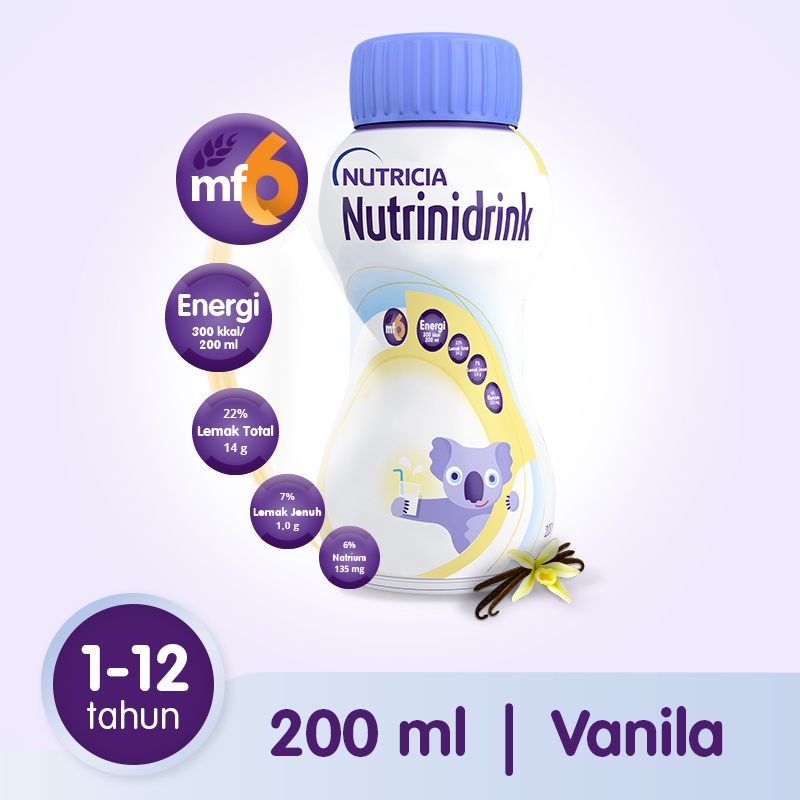 Nutrinidrink Vanila 200ml