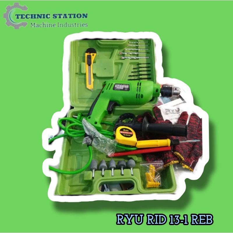 Mesin Bor Tembok RYU RID 13-1 REB Mesin Bor Beton Tekiro Ryu