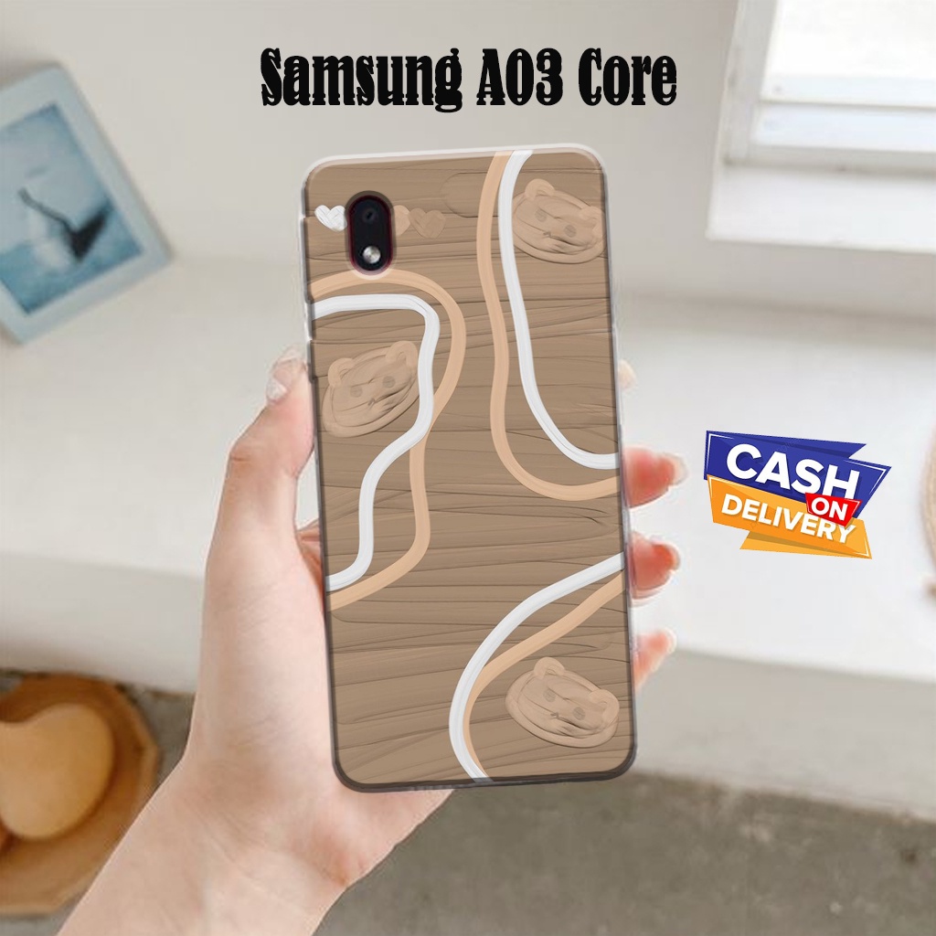 Case Hp Samsung A03 Core  - Casing Hp Samsung A03 Core  - Latopiacase - Fashion Case bear -  Case Ce