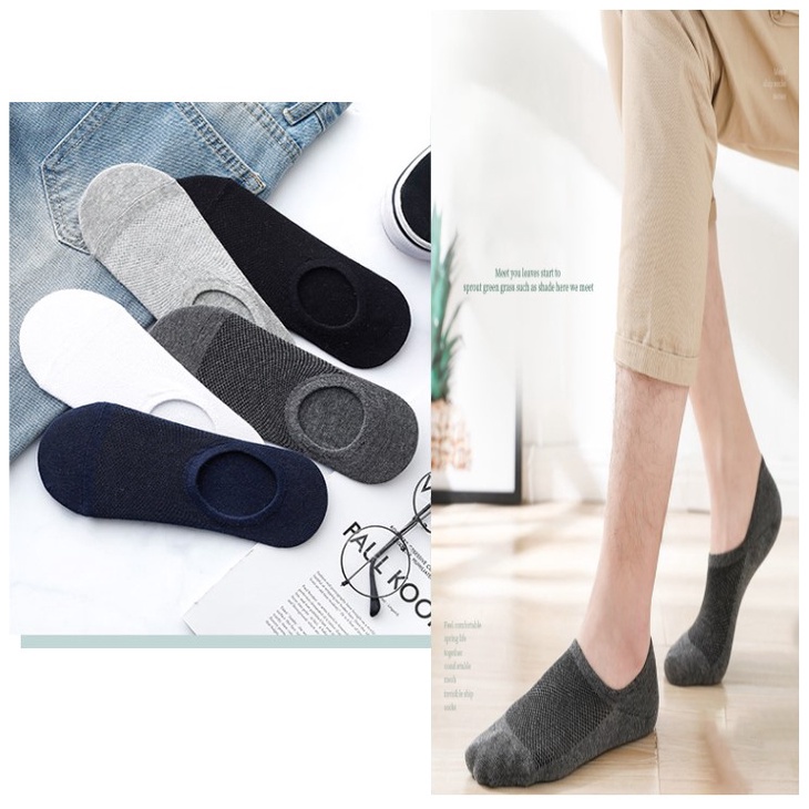 Kaos Kaki Pria Hidden Invisible Men Socks SCH049