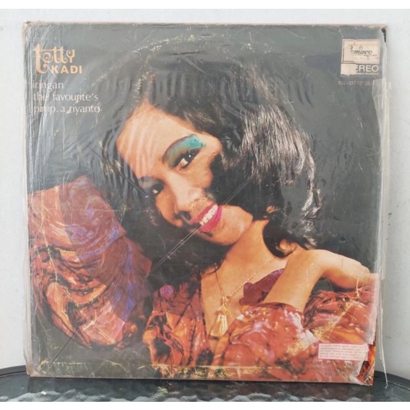 Vinyl Piringan Hitam 12 inch Tetty Kadi - Kucing Meong