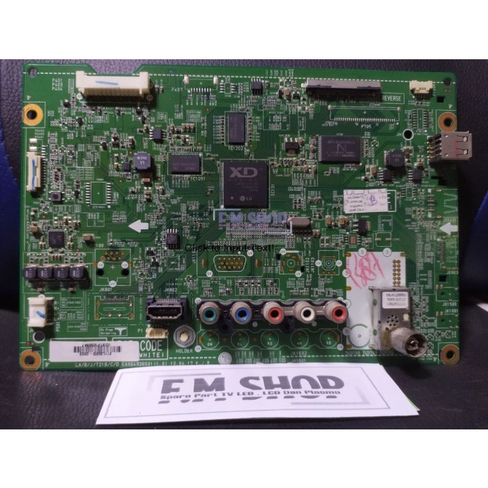 Mesin TV LG 42CS460-TA - Mobo MB Mainboard TV LG 42CS460 TA