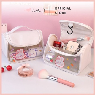Image of Simple Pouch Transparant make up pouch lucu pouch Traveling free sticker