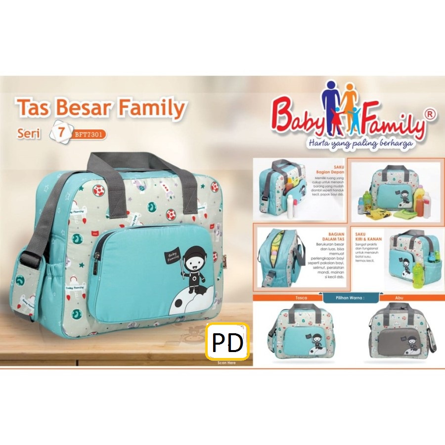 Tas Bayi Ukuran Besar Baby Family Seri 7