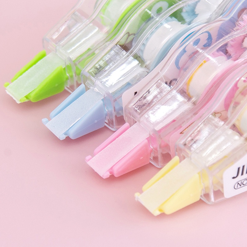 [FS] Correction Tape Students Stationary School Supplies 8M Multiple Color Tipe-x Karakter Lucu Penghapus PenaTip-ex Kertas Mini