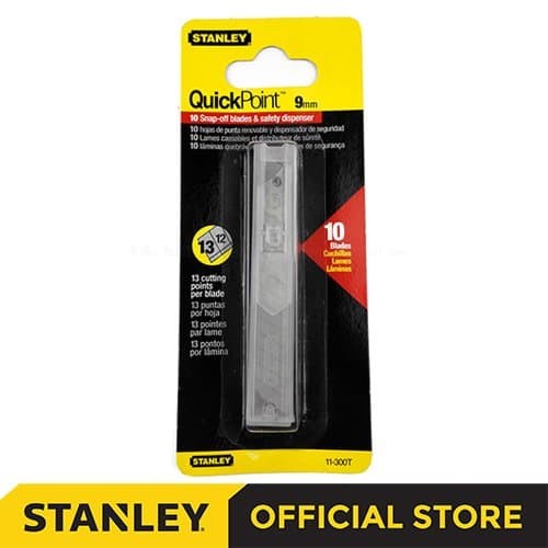 

Stanley Refill Knife Blade / Pisau Cutter Cadangan 9mm 11-300T-22