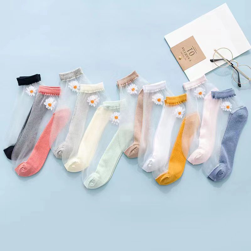 KAOS KAKI - Ankle Socks Semata Kaki Daisy Polos Alas Tumit Sepatu Tali Perawatan Angkle Wanita Pria