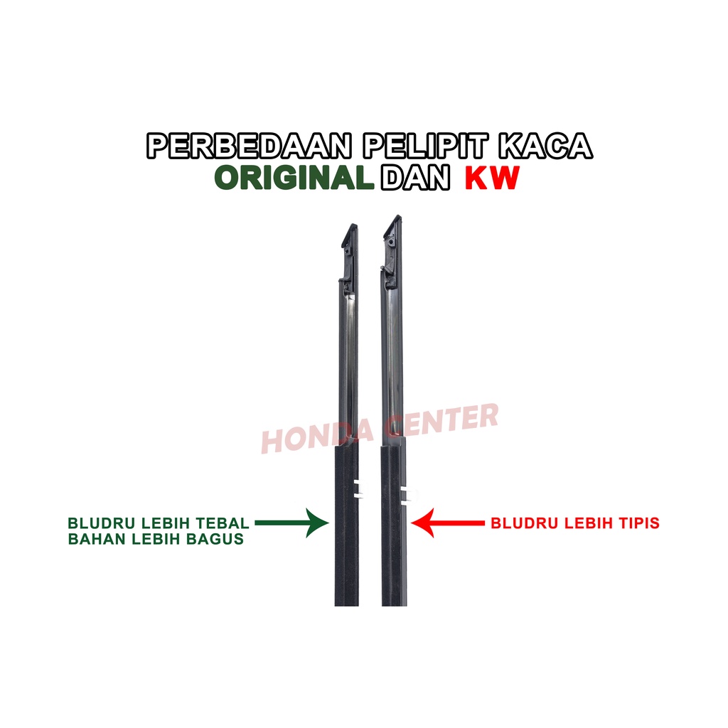 ORIGINAL HONDA,pelipit karet kaca pintu luar accord cp2 2008 2009 2010 2011 2012 depan belakang kiri kanan