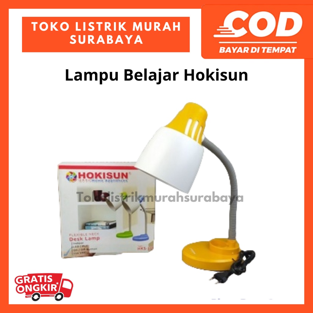 LAMPU MEJA HOKISUN/ LAMPU BELAJAR HOKISUN