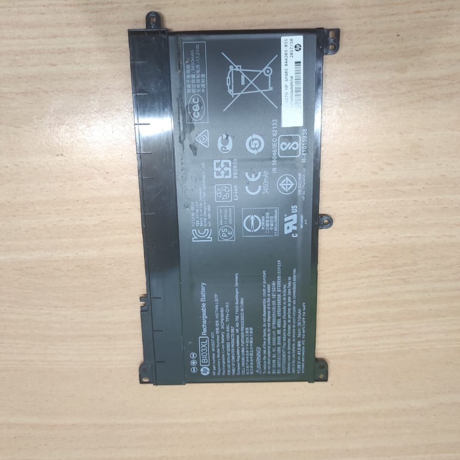 Batre Baterai Laptop HP 14 14-ax010wm original