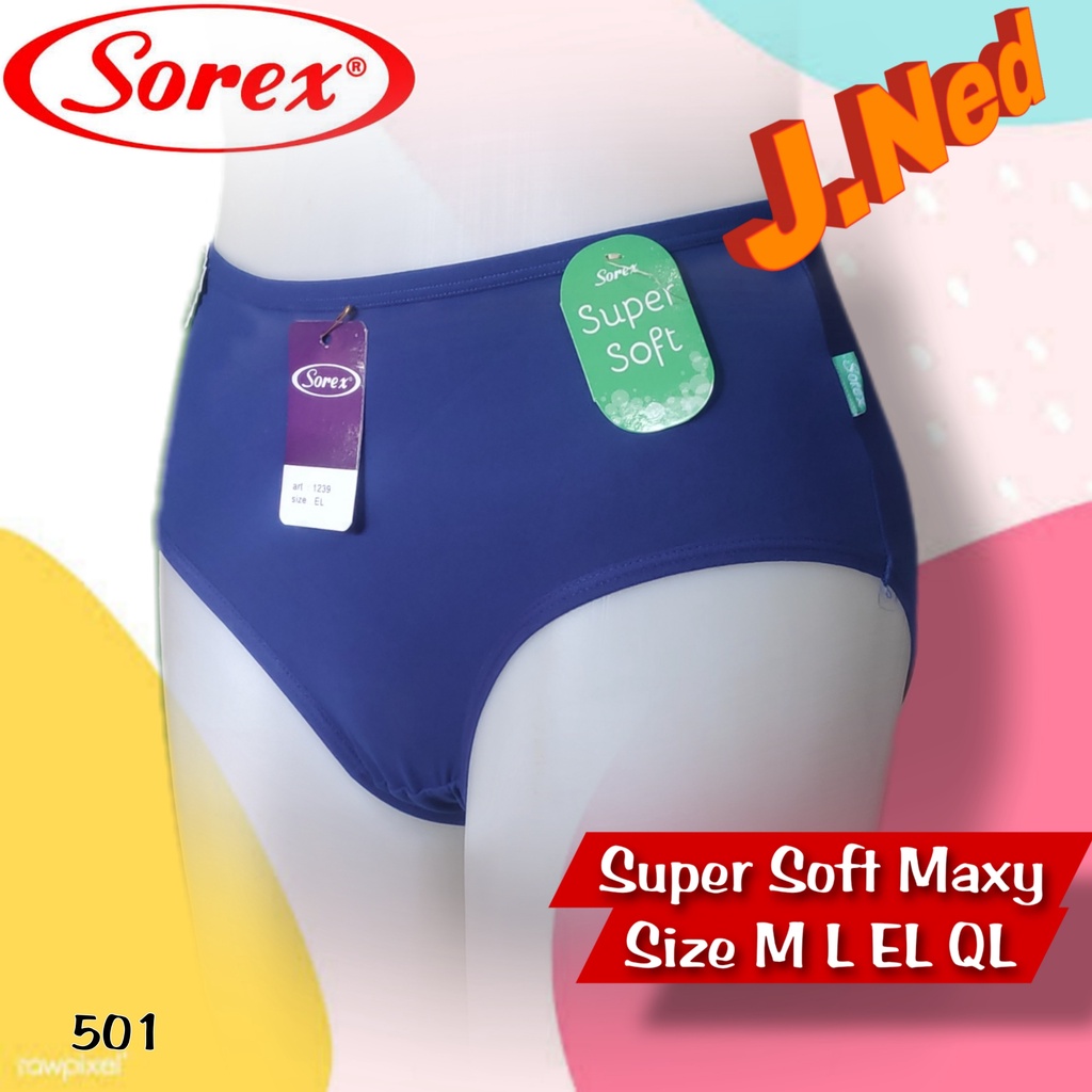 J501L SATU LUSIN CELANA DALAM WANITA SOREX