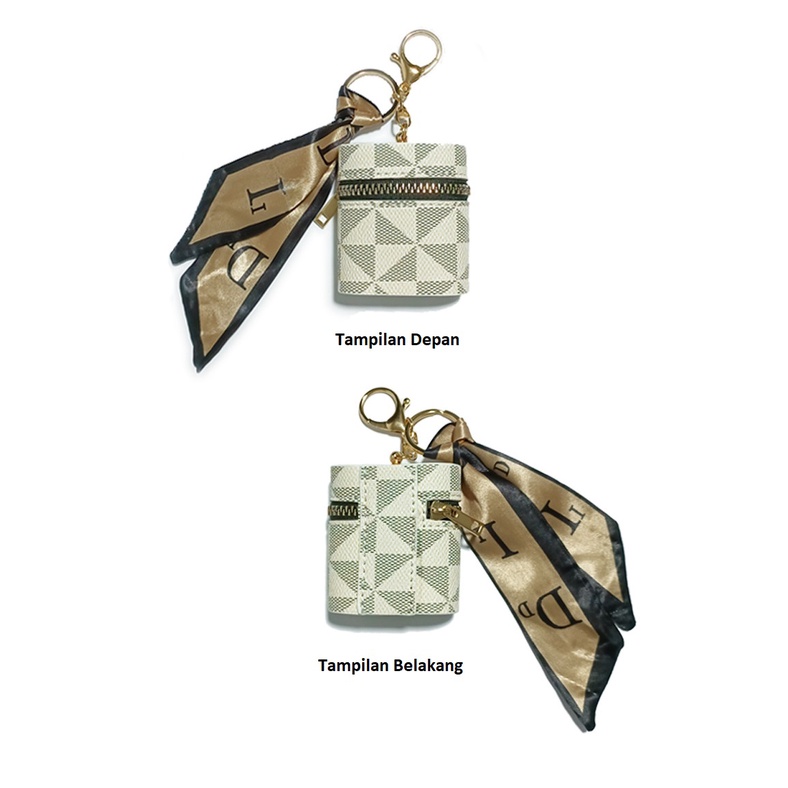 Mini Bag Headset Package Gantungan Tas Kecil Syal Dompet Koin Case Serbaguna KC-008