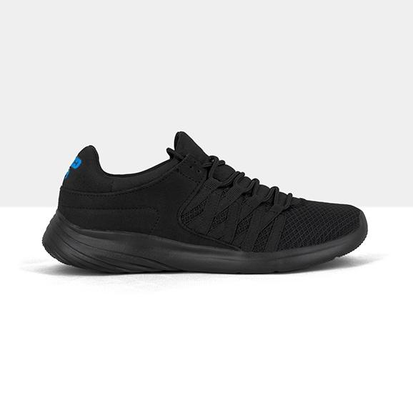 Athletica Official Shop - Warner 1 All Black | Sepatu Running | Sepatu Pria