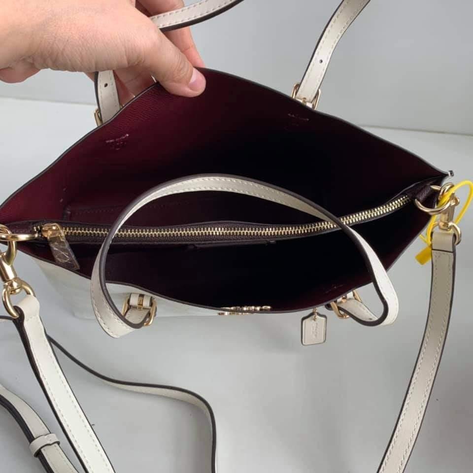 CA142 C4086 C4084 C4085 C4250 CH228 C8612 Coach Women Bag Mollie Tote 25 Mini Tote Heart and Flower Print Shoulder Bag