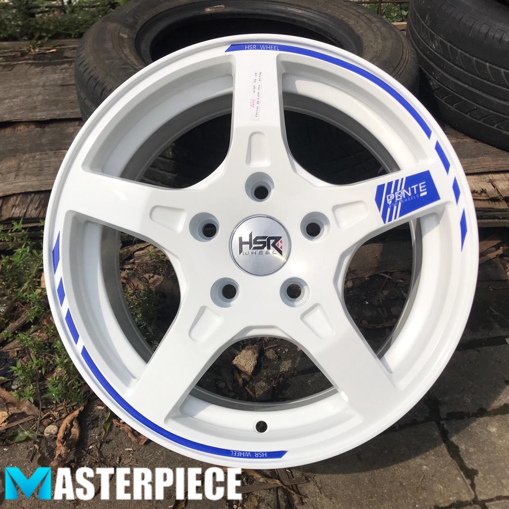 JUAL VELG RACING MURAH TYPE PENTE RING 15 LUBANG 5X114,3