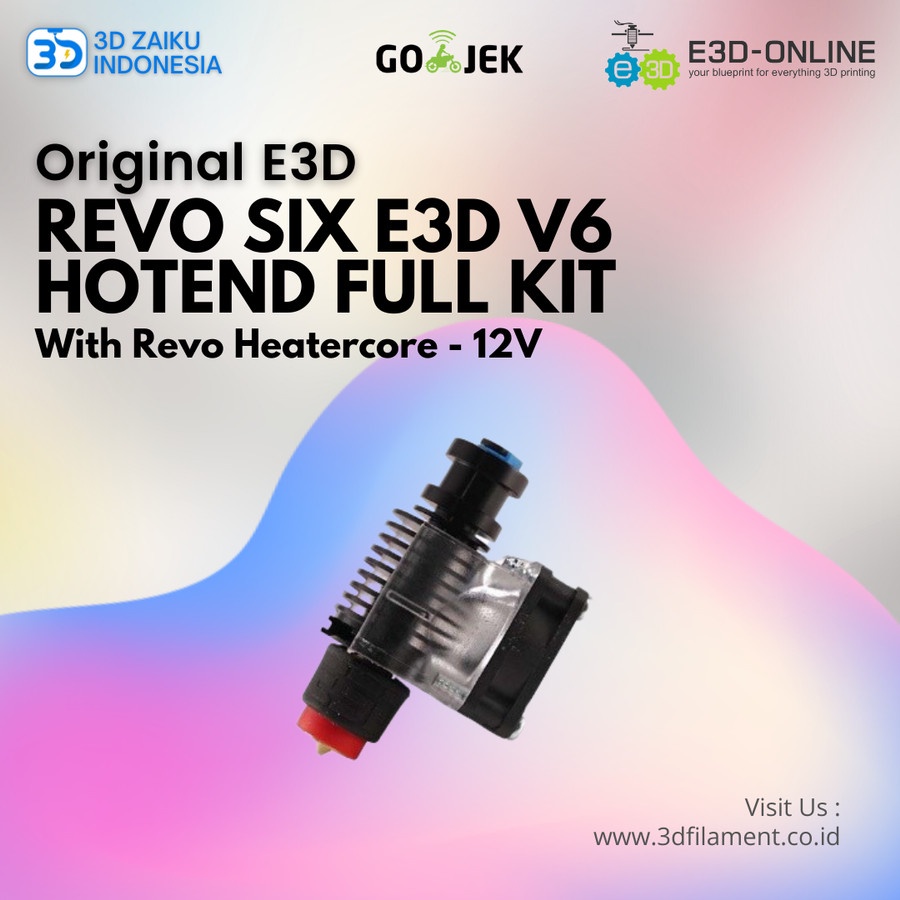 Original E3D Revo Six E3D V6 Hotend Full Kit with Revo Heatercore