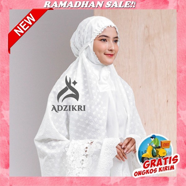 Mukenah Salwa Tazbiya 2In1 Rayon Premium Twotone Jumbo Ponco 2In1 Zianisa Terbaru 2021 Mukenah Dewas