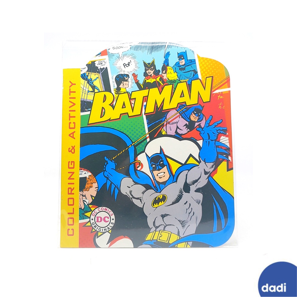 

Dadi - Batman Coloring Activity / Buku Mewarnai
