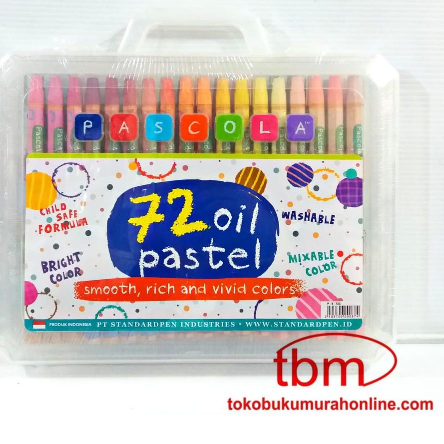 

PROMO⚡️⚡️-OIL PASTEL PASCOLA ISI 72 WARNA/CRAYON PASCOLA 72 WARNA / CRAYON TITI