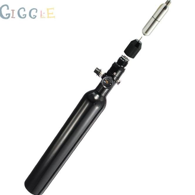 Us966 Hpa Valve Tank Adapter 4500Psi Pressure Air Regulator For Paintb