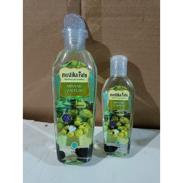 Minyak Zaitun Mustika Ratu Olive Oil 75ml//175ml