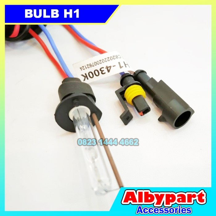 Hid H1 BulbBohlamp Lampu Hid - Vahid - 8000K