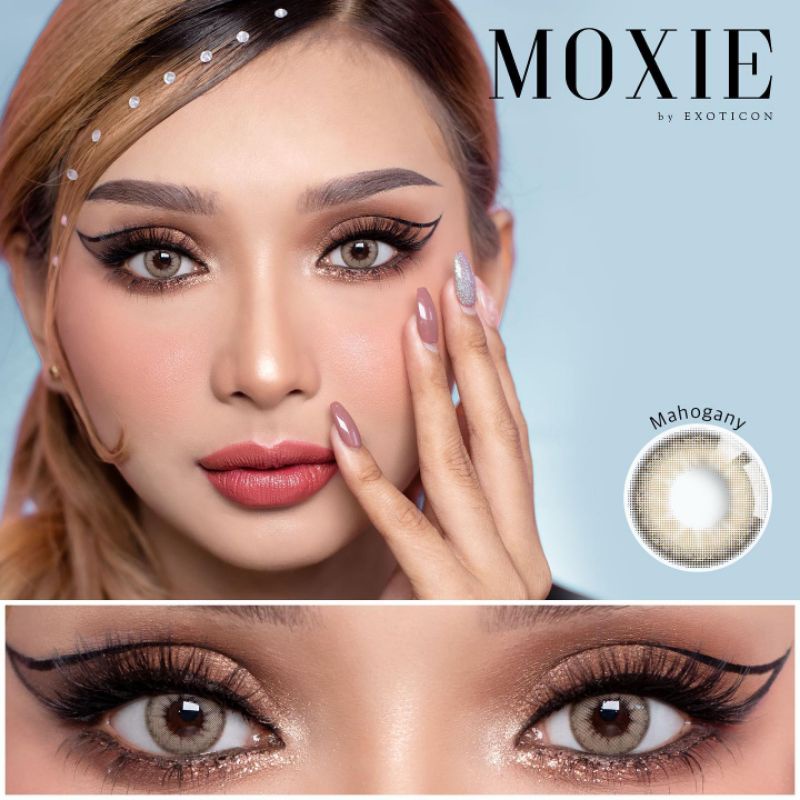 Softlens Moxie Natural Ala korea Normal Minus s.d -6.00 by Exoticon