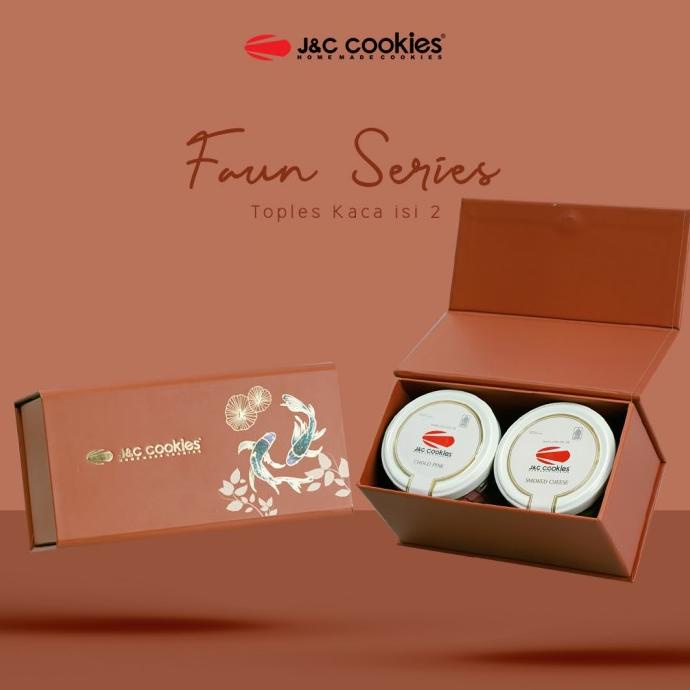 

Kue Kering Jnc Cookies Kue Lebaran Toples Kaca Kecil J&C Cookies