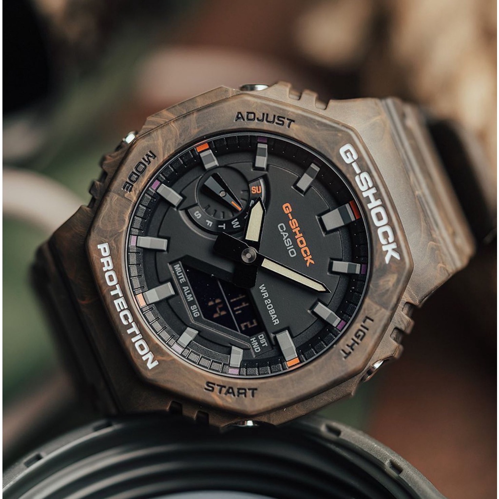 Jam Tangan Pria G-Shock Analog Digital GA-2100FR-5A Mistic Forest