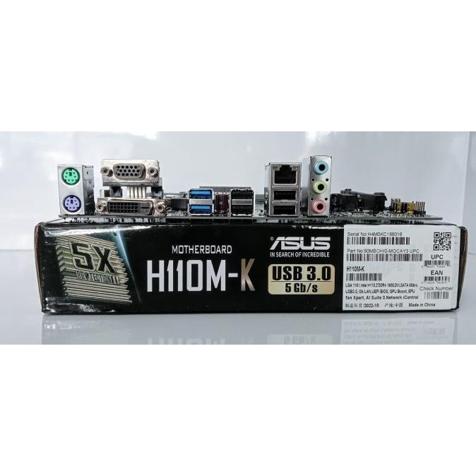 MOTHERBOARD ASUS H110M-K
