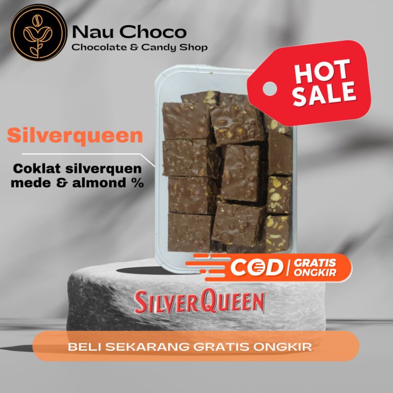 

Silverquen box kiloan asli coklat mede dan almond box choco