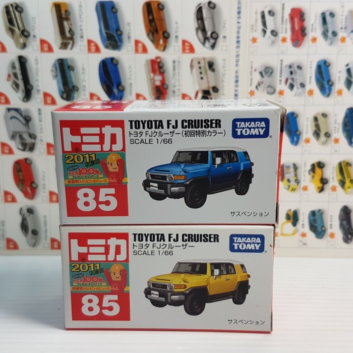 MUST HAVE TOMICA TAKARA TOMY 85 TOYOTA FJ CRUISER SET TERBARU