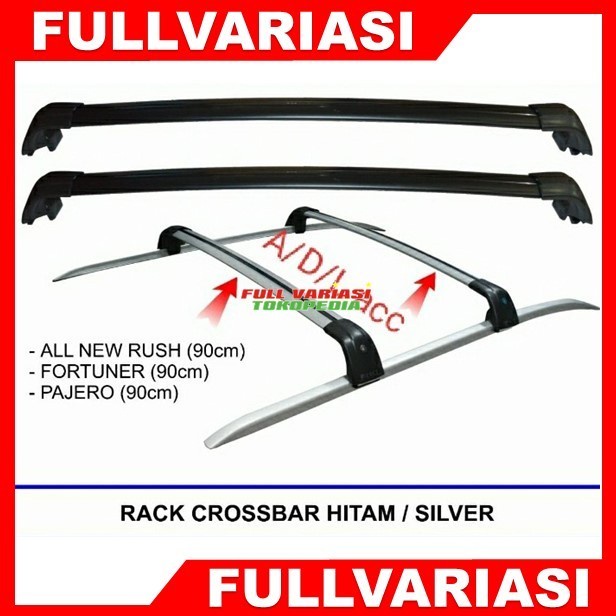 Crossbar Roof Rack FORTUNER VRZ SRZ 2015-2021
