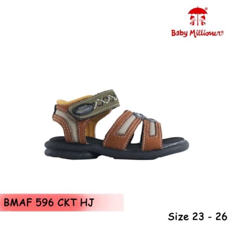 baby millioner sepatu sandal sendal fashion anak cowok laki cowo