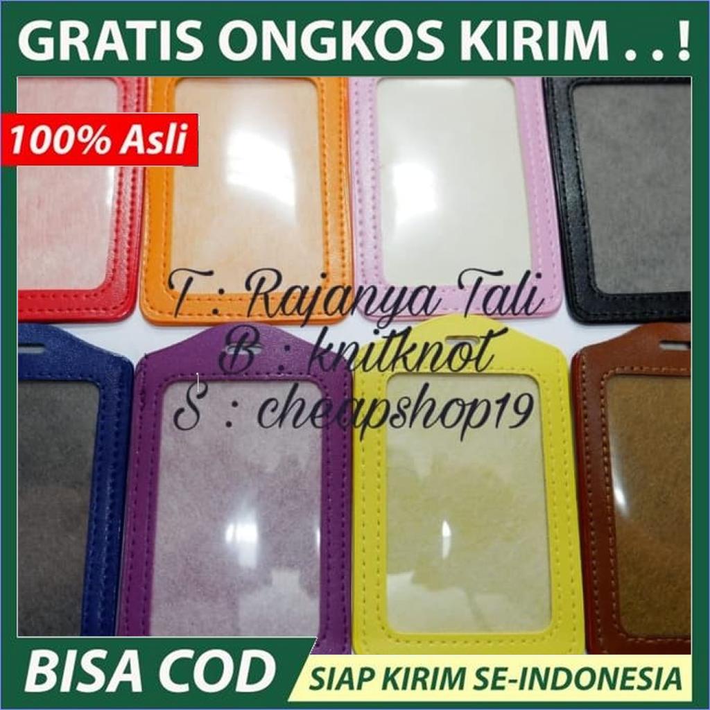 

BISA COD tempat kartu tempat nametag etoll kulit