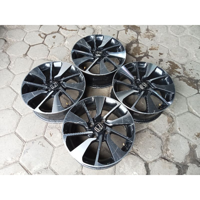 velg second Mobil Replika Brio RS r15 pcd 4x100 lebar 6 et 38