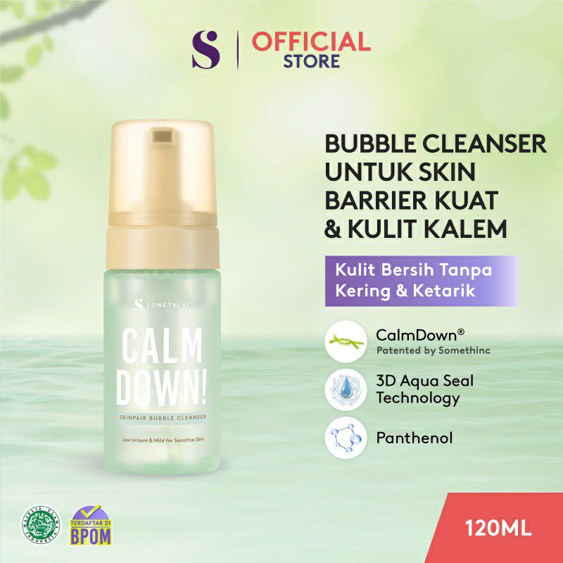 SOMETHINC CALM DOWN SKINPAIR BUBBLE CLEANSER