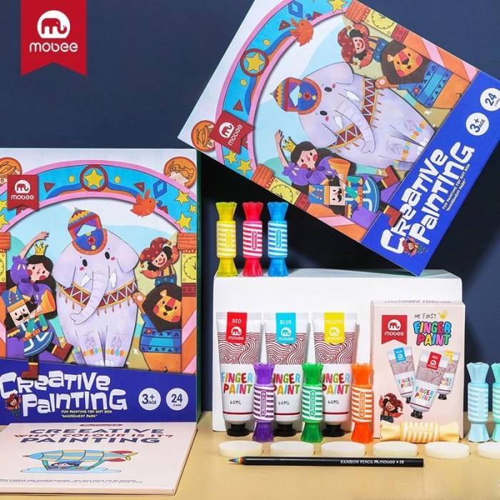 

mobee creative painting 3d puzzle painting prakarya anak
