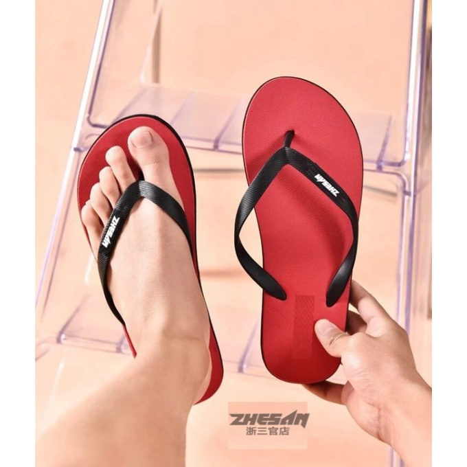 Sandal Japit Pria Distro Terbaru / Sendal Pria Kekinian