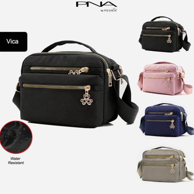 Peonia Tas Selempang Wanita Import Tas Kerja Kecil Hp Korea VICA BAG