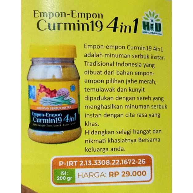 

Empon Emon curmin19 4in1